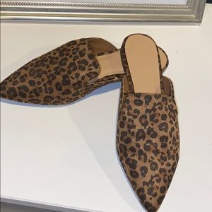 Cheetah loafers